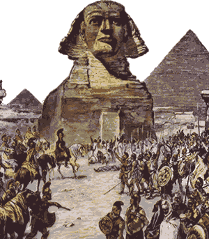 اسکندر در مصر